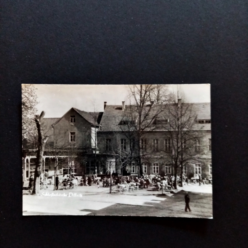 Ansichtskarte-Schloßschänke Pillnitz.