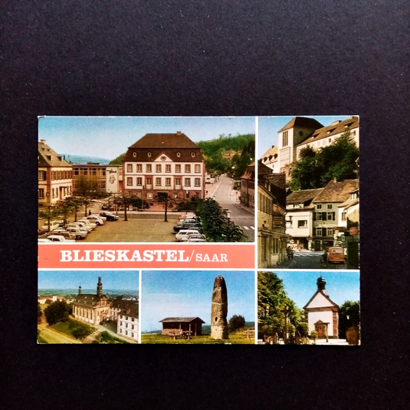 Ansichtskarte-Blieskastel an der Saar.