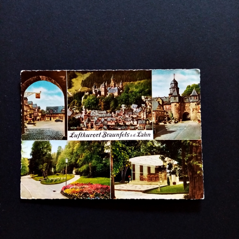 Ansichtskarte-Braunfels an der Lahn.