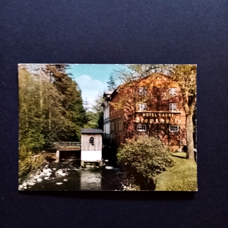 Ansichtskarte-Malente-Gremsmühle. Alte Gremsmühle