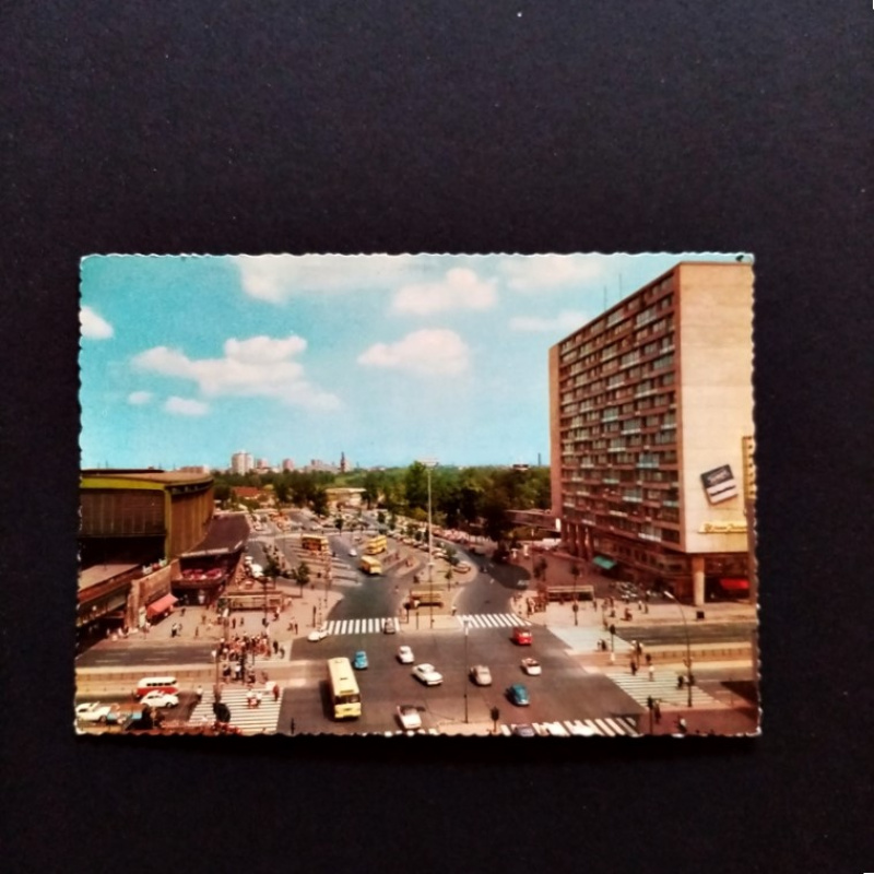 Ansichtskarte-Berlin, Bahnhof Zoo.