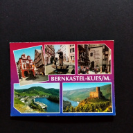 Ansichtskarte-Bernkastel-Kues an der Mosel.