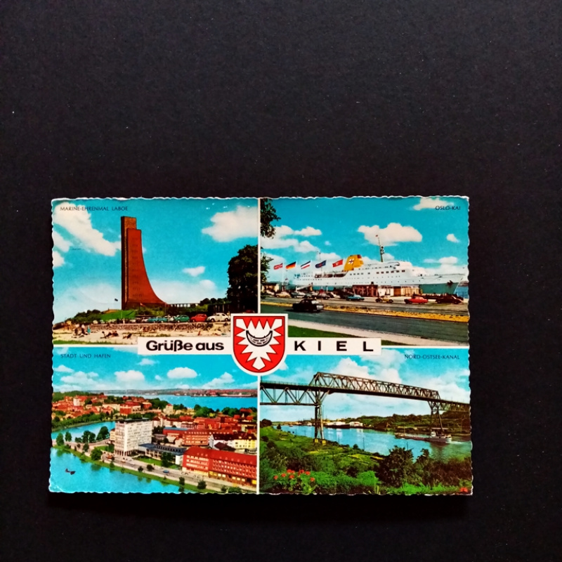 Ansichtskarte-Grüße aus Kiel