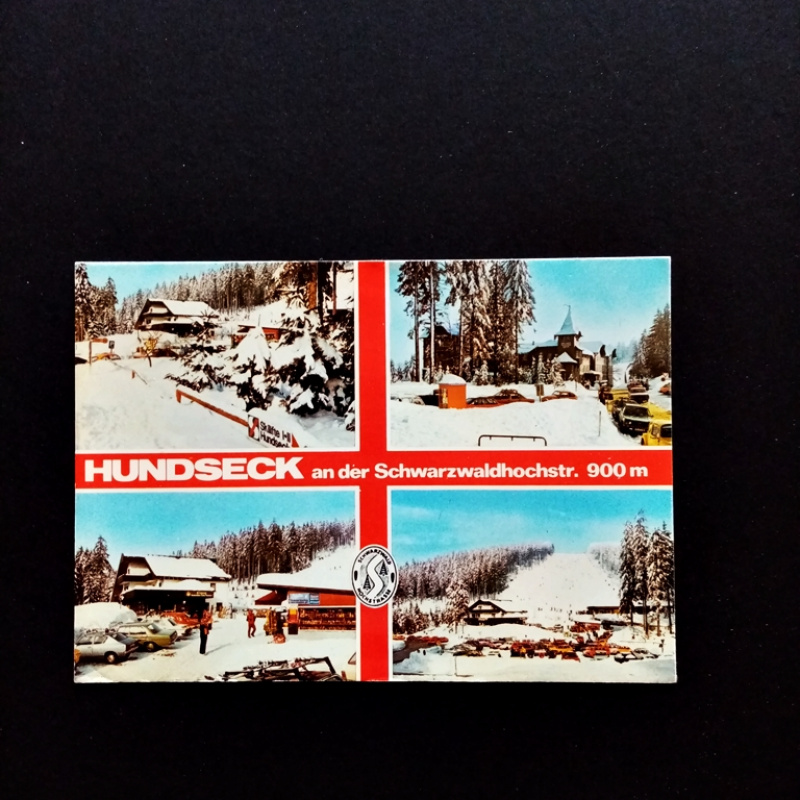 Ansichtskarte-Hundseck an der Schwarzwaldhochstraße.