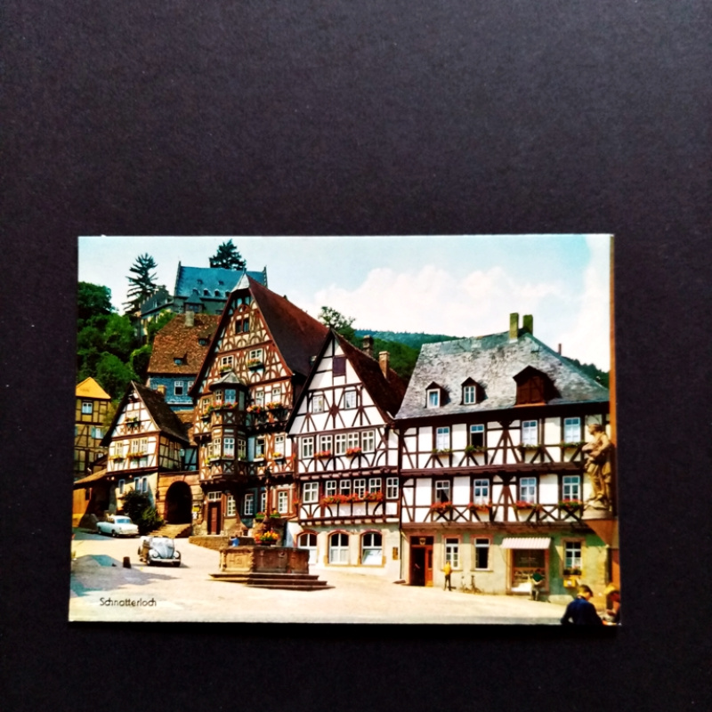 Ansichtskarte-Miltenberg am Main. Historischer Marktplatz.