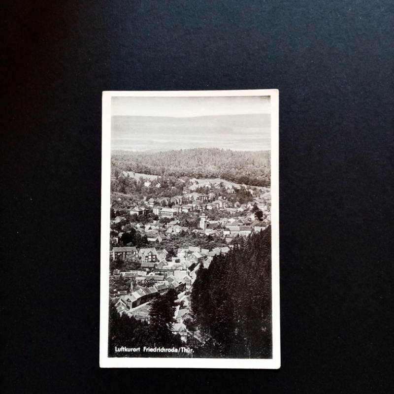 Ansichtskarte-Friedrichroda in Thüringen.