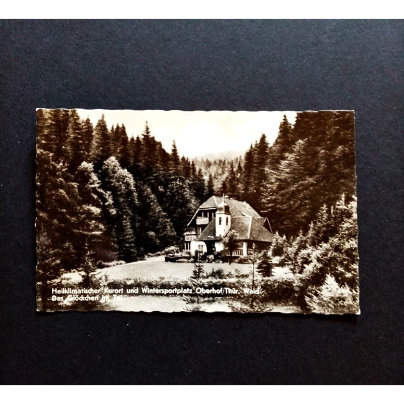 Ansichtskarte-Oberhof . Das Glöckchen im Tal.