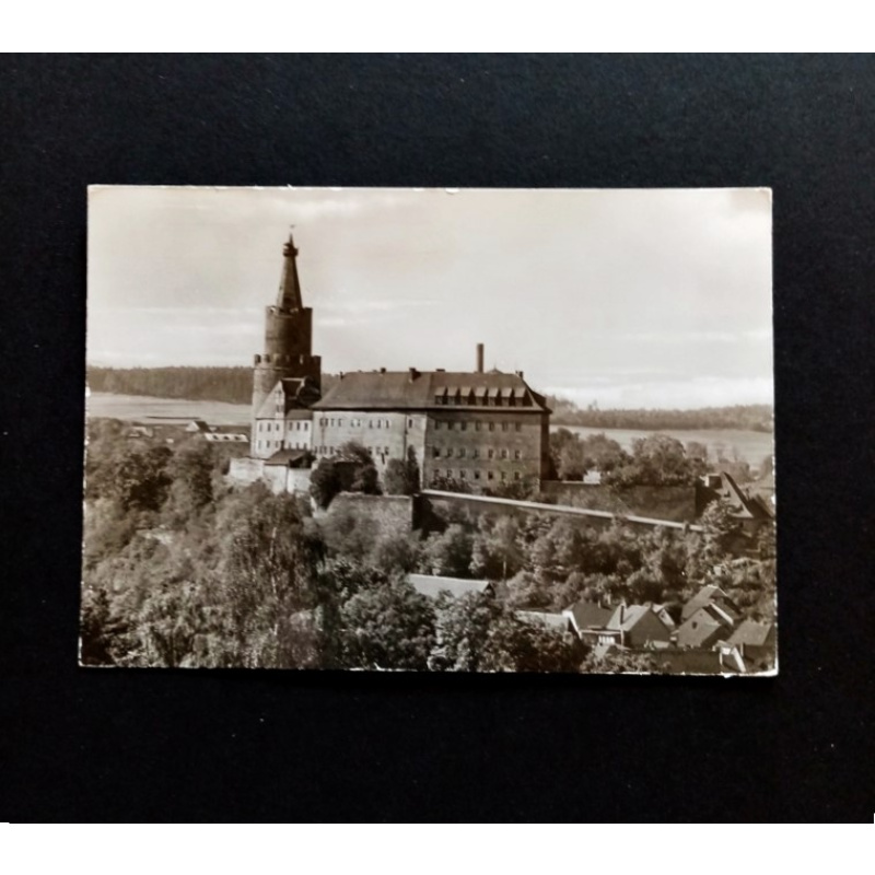 Ansichtskarte-Weida-Thür. Wald. Die Osterburg.