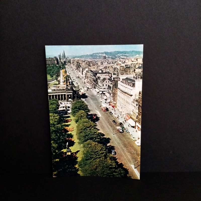 Ansichtskarte-PRINCES STREET,  EDINBURGH.