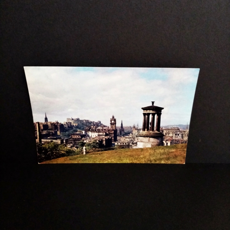Ansichtskarte-  Edinburgh from Calton Hill.