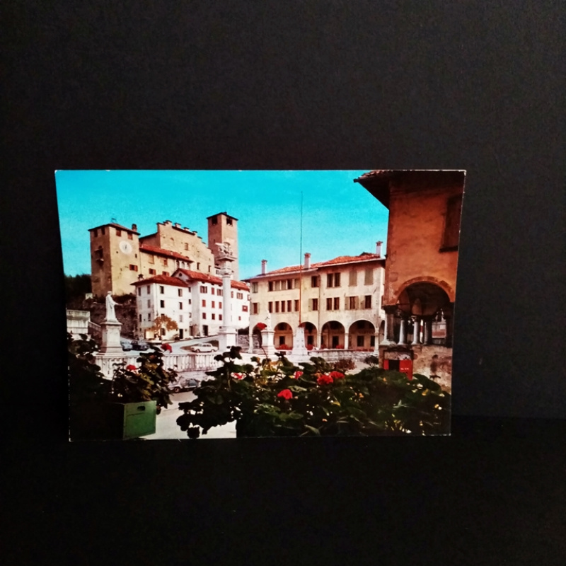 Ansichtskarte-  FELTRE- Maggiore Platz.