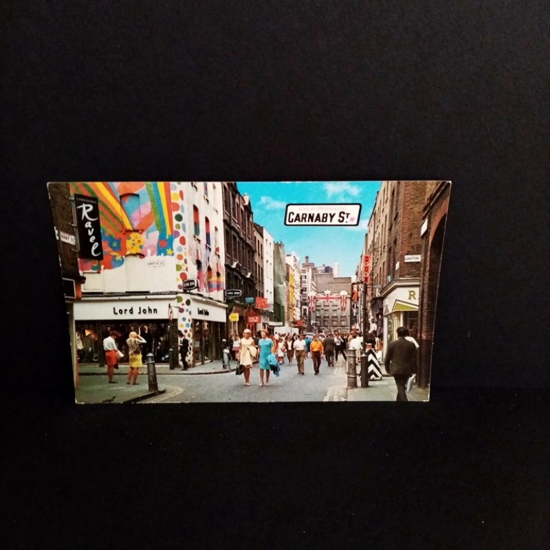 Ansichtskarte-London-Carnaby Street.