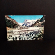 Ansichtskarte-CHAMONIX-MONT-BLANC-La Mer de Glace.