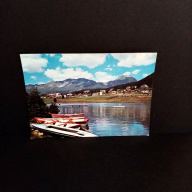 Ansichtskarte-Crans, Valais, Lac de la Moubra.
