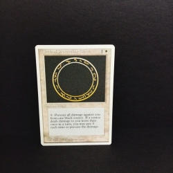 Magic The Gathering-Sammelkarte-Cirele of Protection: Black