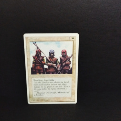 Magic The Gathering-Sammelkarte-Pikemen