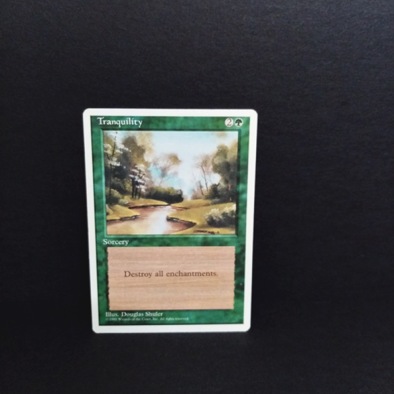 Magic The Gathering-Sammelkarte-Tranquility