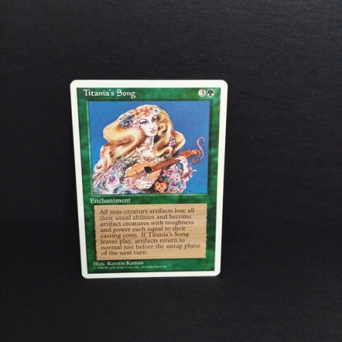 Magic The Gathering-Sammelkarte-Titanias Song