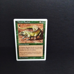 Magic The Gathering-Sammelkarte-Thickert Basilisk