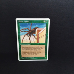 Magic The Gathering-Sammelkarte-Giant Spider.