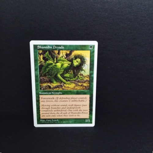 Magic The Gathering-Sammelkarte-Shanodin Dryads.