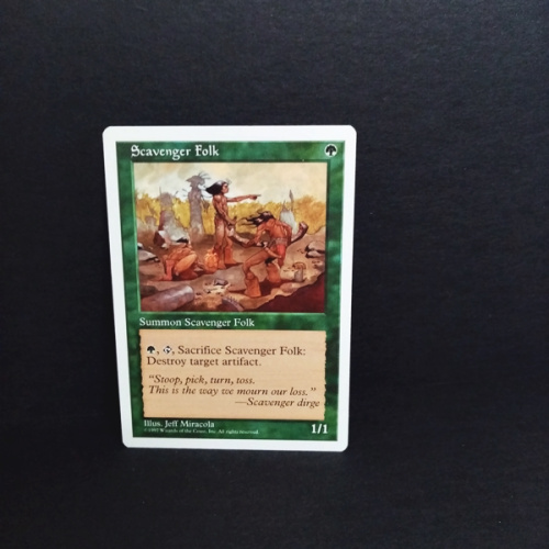Magic The Gathering-Sammelkarte-Scavenger Folk.