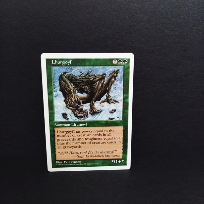 Magic The Gathering-Sammelkarte-Lhurgoyf.