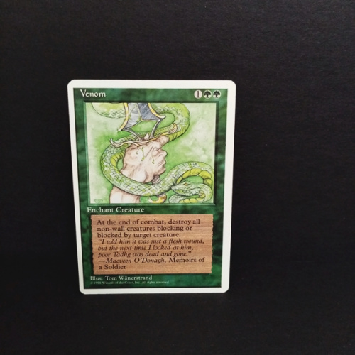 Magic The Gathering-Sammelkarte-Venom