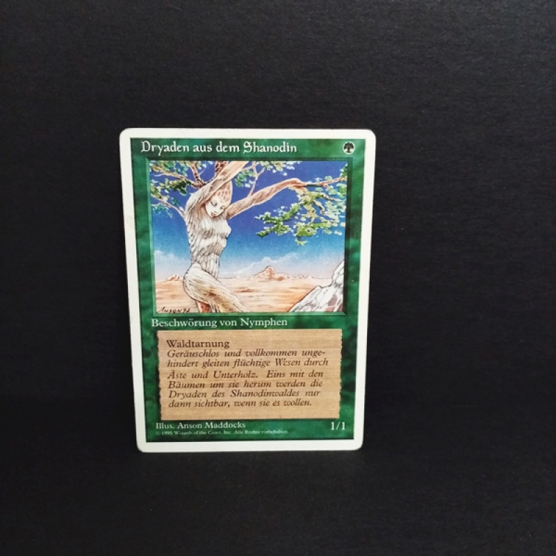 Magic The Gathering-Sammelkarte-Dryaden aus dem Shanodin.