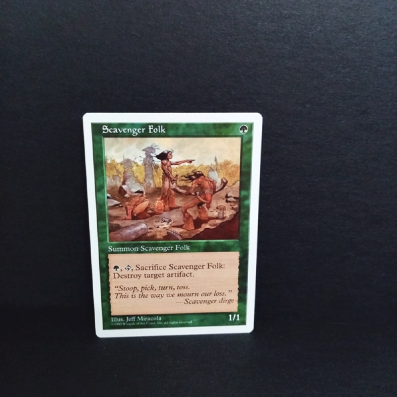 Magic The Gathering-Sammelkarte-Scavenger Folk.