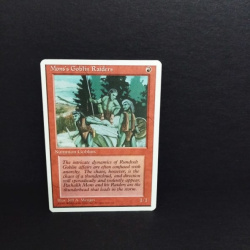 Magic The Gathering-Sammelkarte-Mons Goblin Raiders