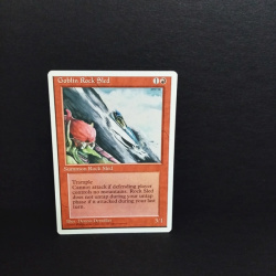 Magic The Gathering-Sammelkarte-Goblin Rock Sled .