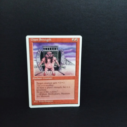 Magic The Gathering-Sammelkarte-Giant Strenght.