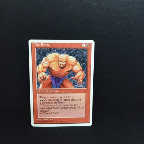 Magic The Gathering-Sammelkarte-The Brute .