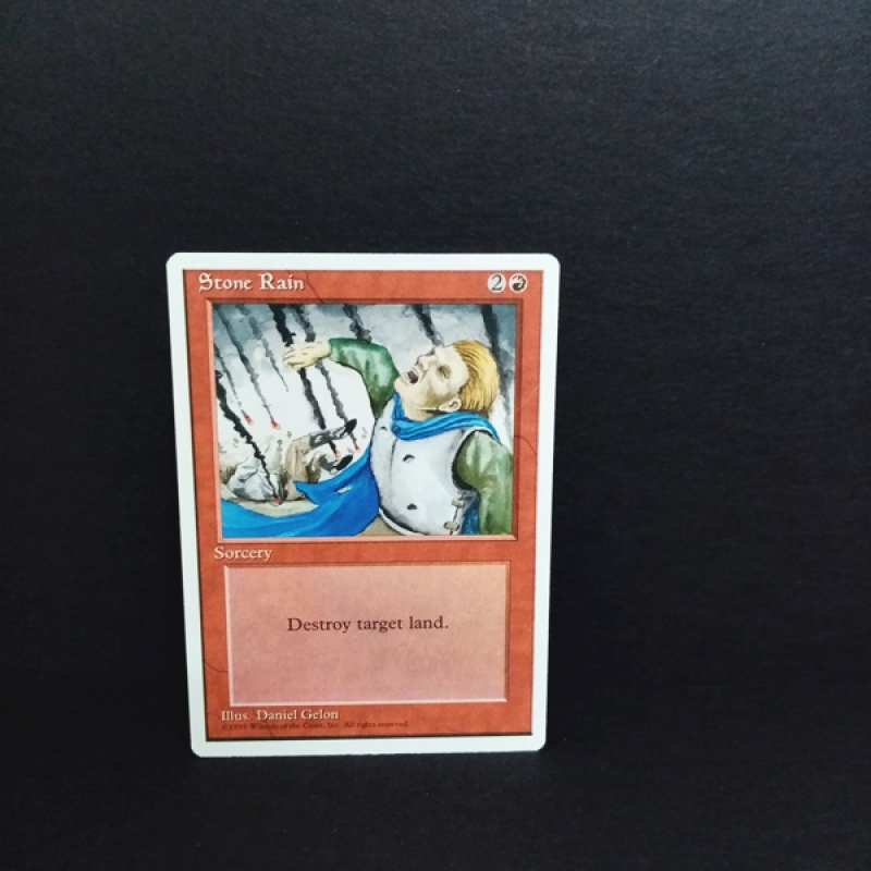 Magic The Gathering-Sammelkarte-Stone Rain .