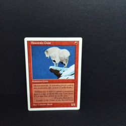 Magic The Gathering-Sammelkarte-Mountrain Goat