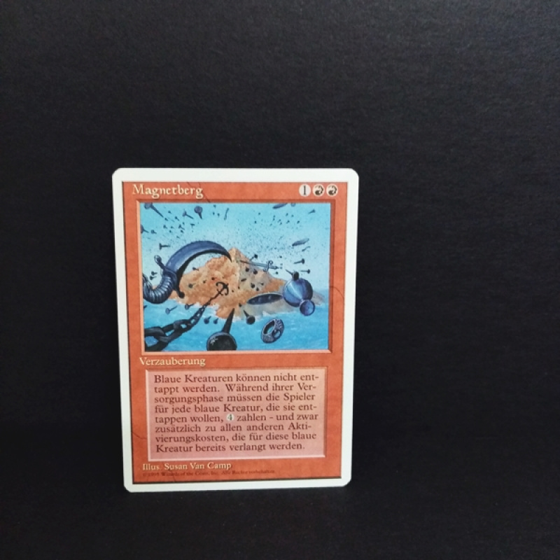 Magic The Gathering-Sammelkarte-Magnetberg
