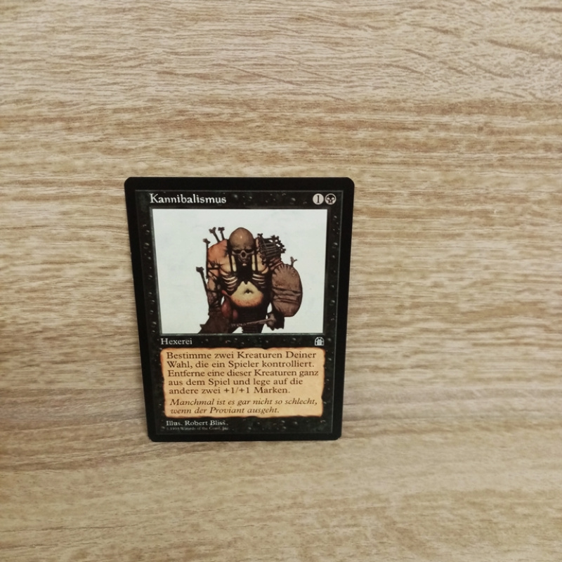 Magic The Gathering Sammelkarte. Kanibalismus