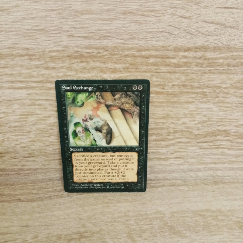 Magic The Gathering Sammelkarte. Soul Exchange