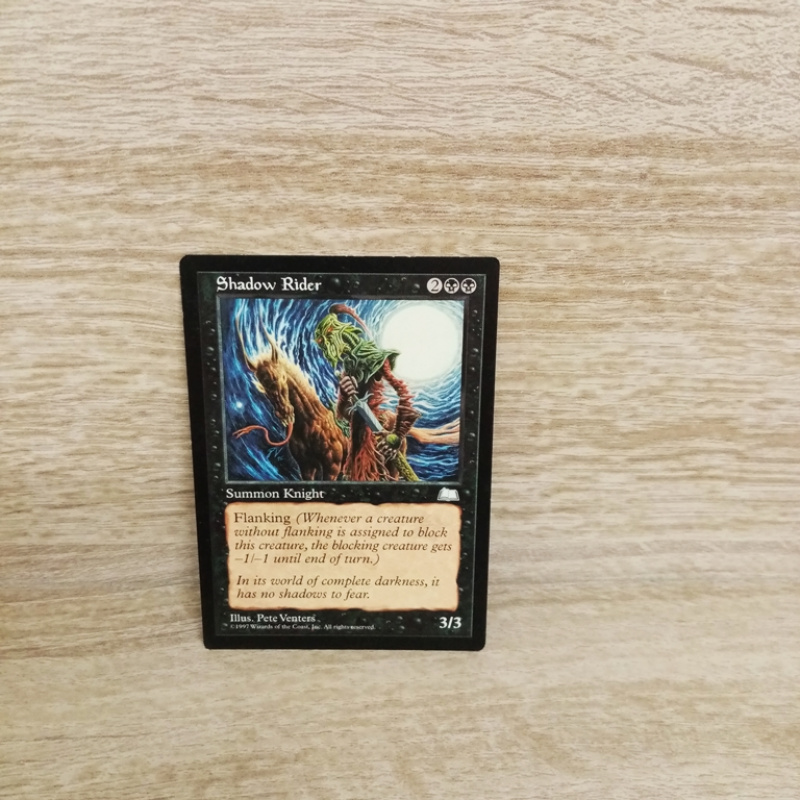 Magic The Gathering Sammelkarte. Shadow Rider .