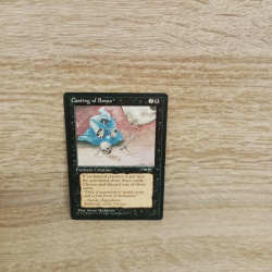 Magic The Gathering Sammelkarte. Casting of Bones