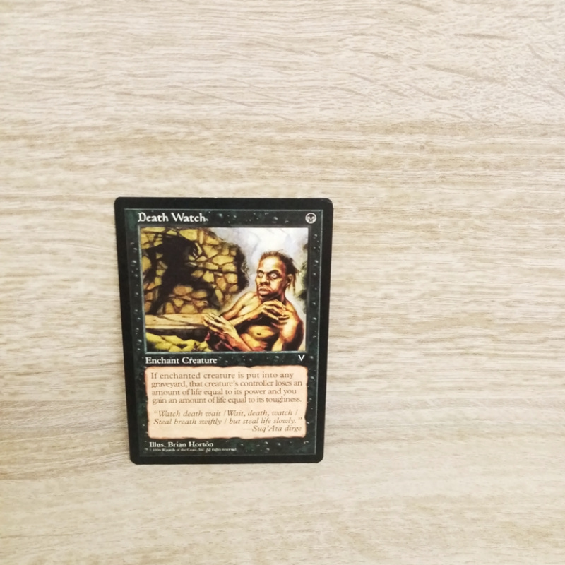 Magic The Gathering Sammelkarte. Death Watch