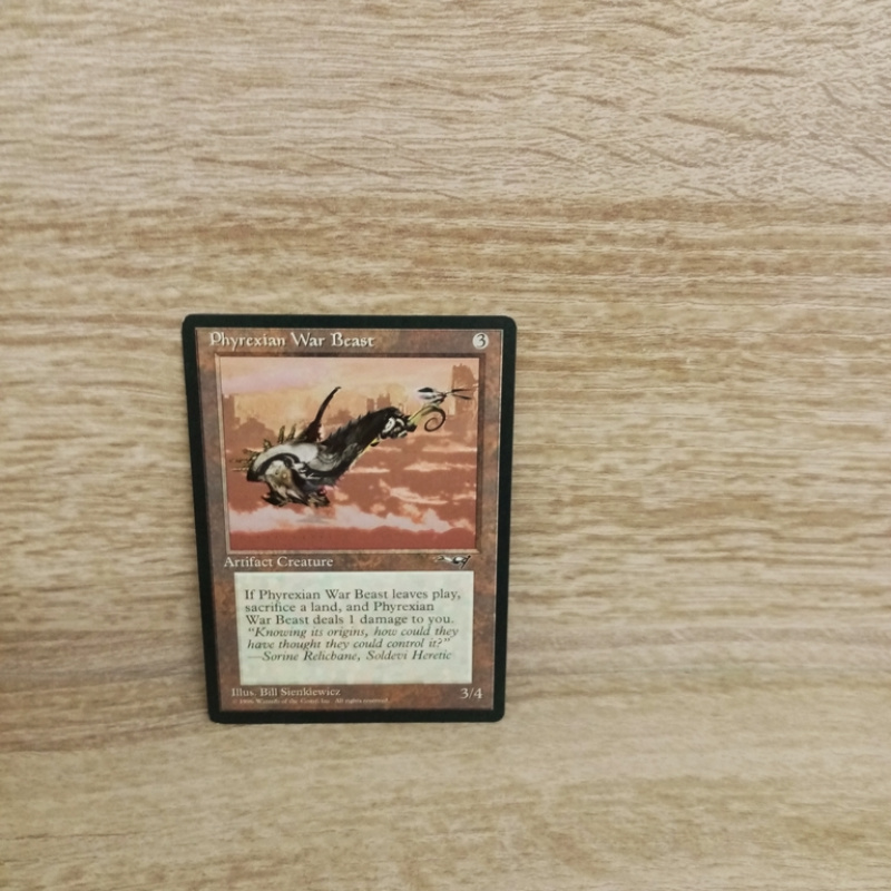 Magic The Gathering Sammelkarte. Phyrexian War Beast