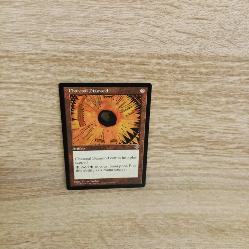 Magic The Gathering Sammelkarte. Charcoal Diamound