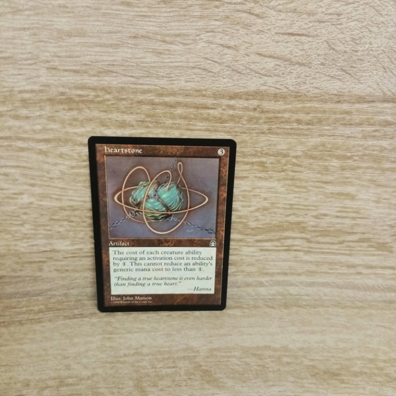 Magic The Gathering Sammelkarte. heartstone