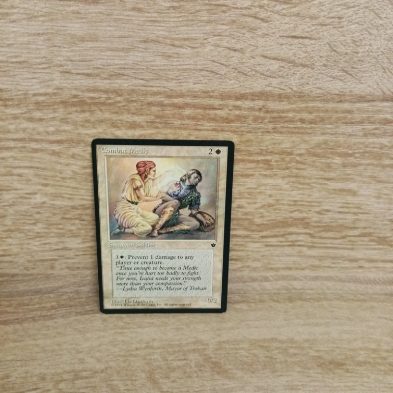 Magic The Gathering Sammelkarte. Combat Medic