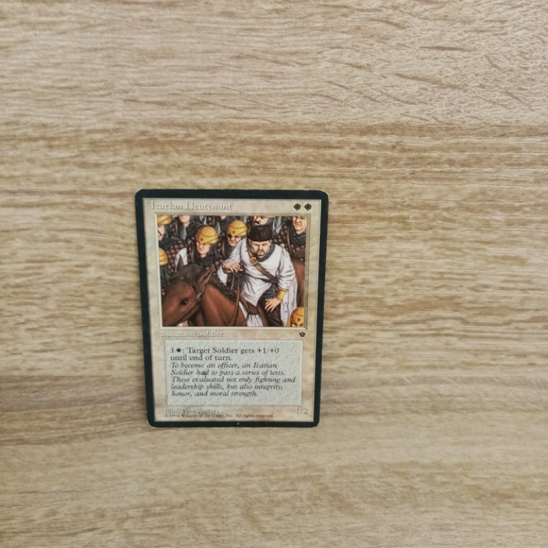 Magic The Gathering Sammelkarte. Icatian Lieutenant