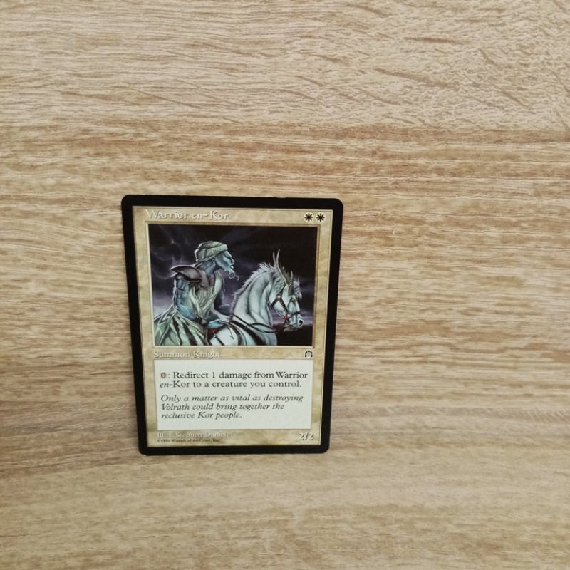 Magic The Gathering Sammelkarte..Warrior en-Kor
