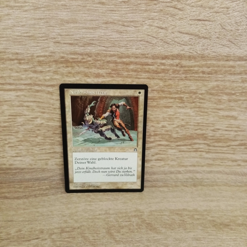 Magic The Gathering Sammelkarte..Niederschmettern