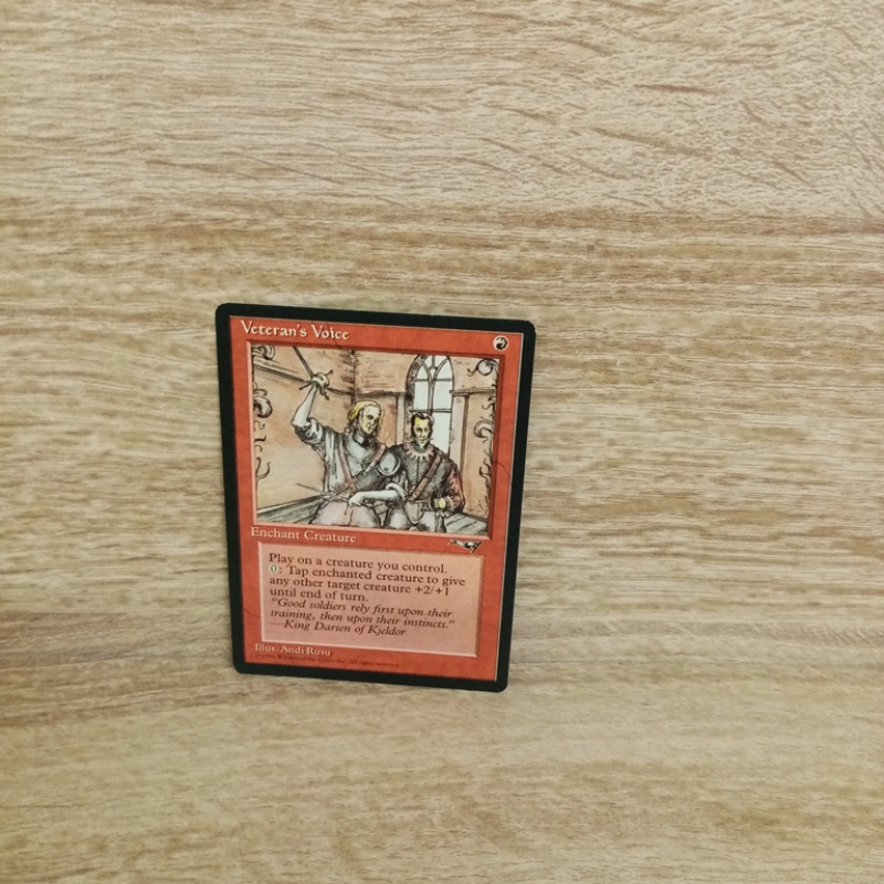 Magic The Gathering Sammelkarte. Veterans Voice